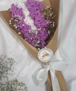 Crochet Lavender Bouquet