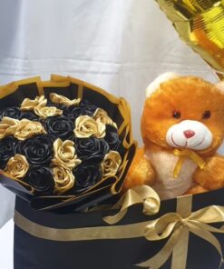 Flower & Teddy Bear Hamper