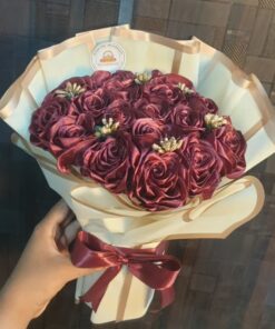 Maroon Satin Bouquet