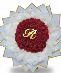 Personalised Letter & Colour Bouquet